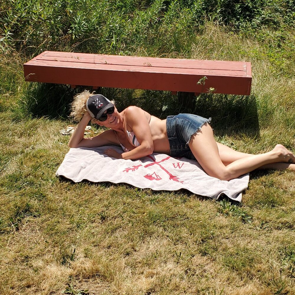 PNW Arrows Beach Towel